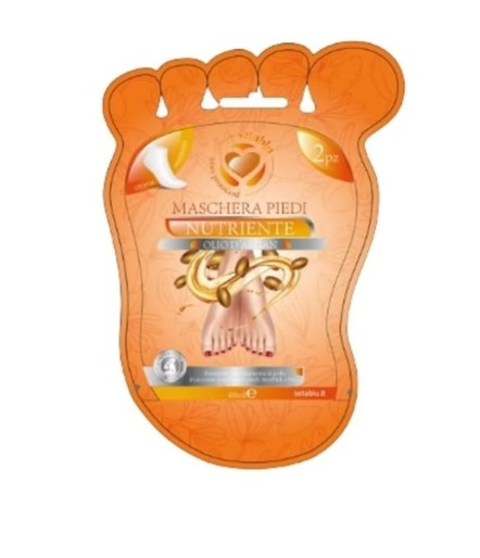 Setablu maschera monouso per piedi all'olio di argan